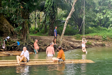 Khao Lak: Jangada de Bambu, ATV e Tour Particular das Tartarugas MarinhasKhao Lak: Tour particular com jangada de bambu, ATV e tartarugas marinhas