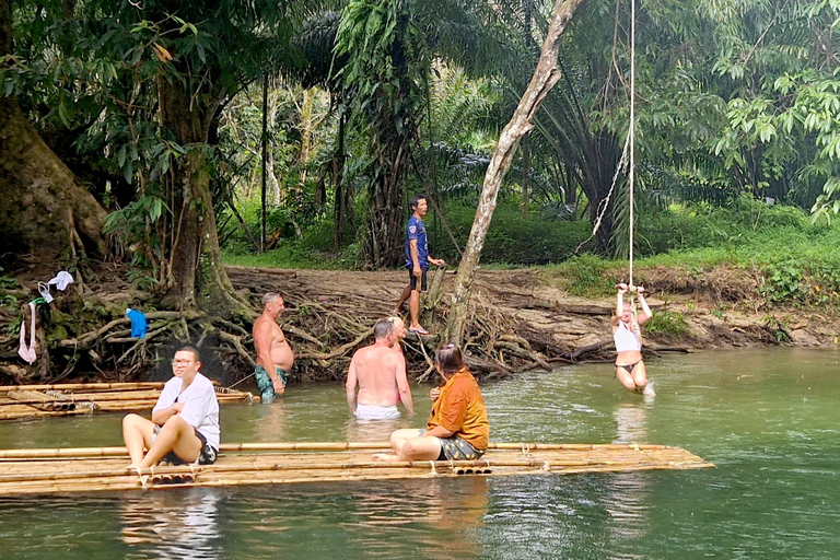 Khao Lak: Jangada de Bambu, ATV e Tour Particular das Tartarugas MarinhasKhao Lak: Tour particular com jangada de bambu, ATV e tartarugas marinhas