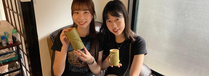 Beppu : Atelier de fabrication de lanternes en bambou