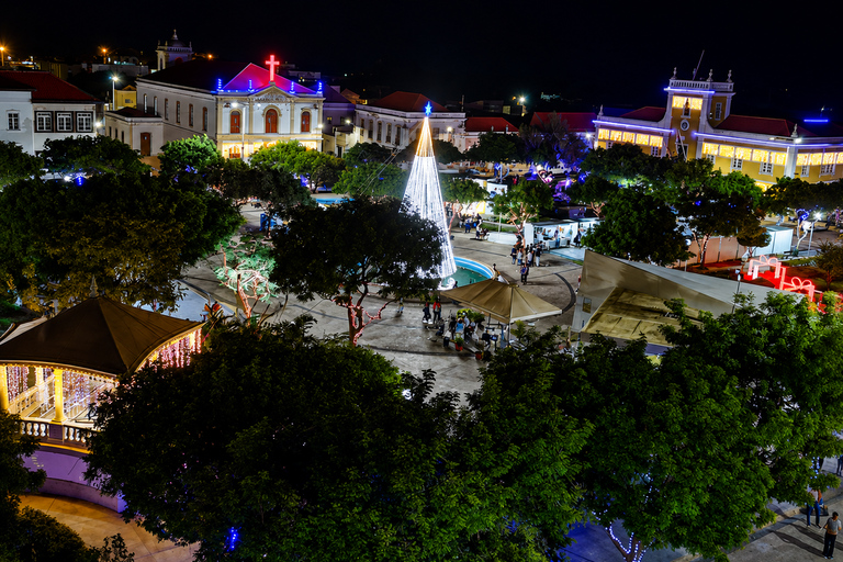 Praia: Plateau & Kebra Kanela Evening Tour with Dinner