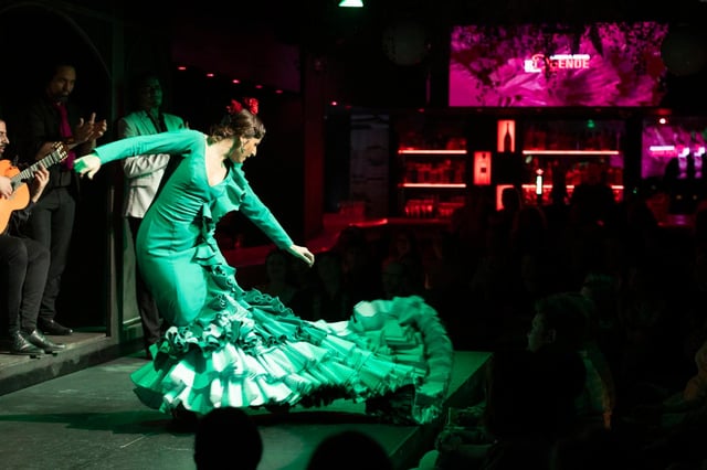 Barcelone : Spectacle de flamenco avec boisson à La Rambla