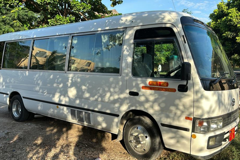 Bus Transfer service from airport to anywhere in Zanzibar