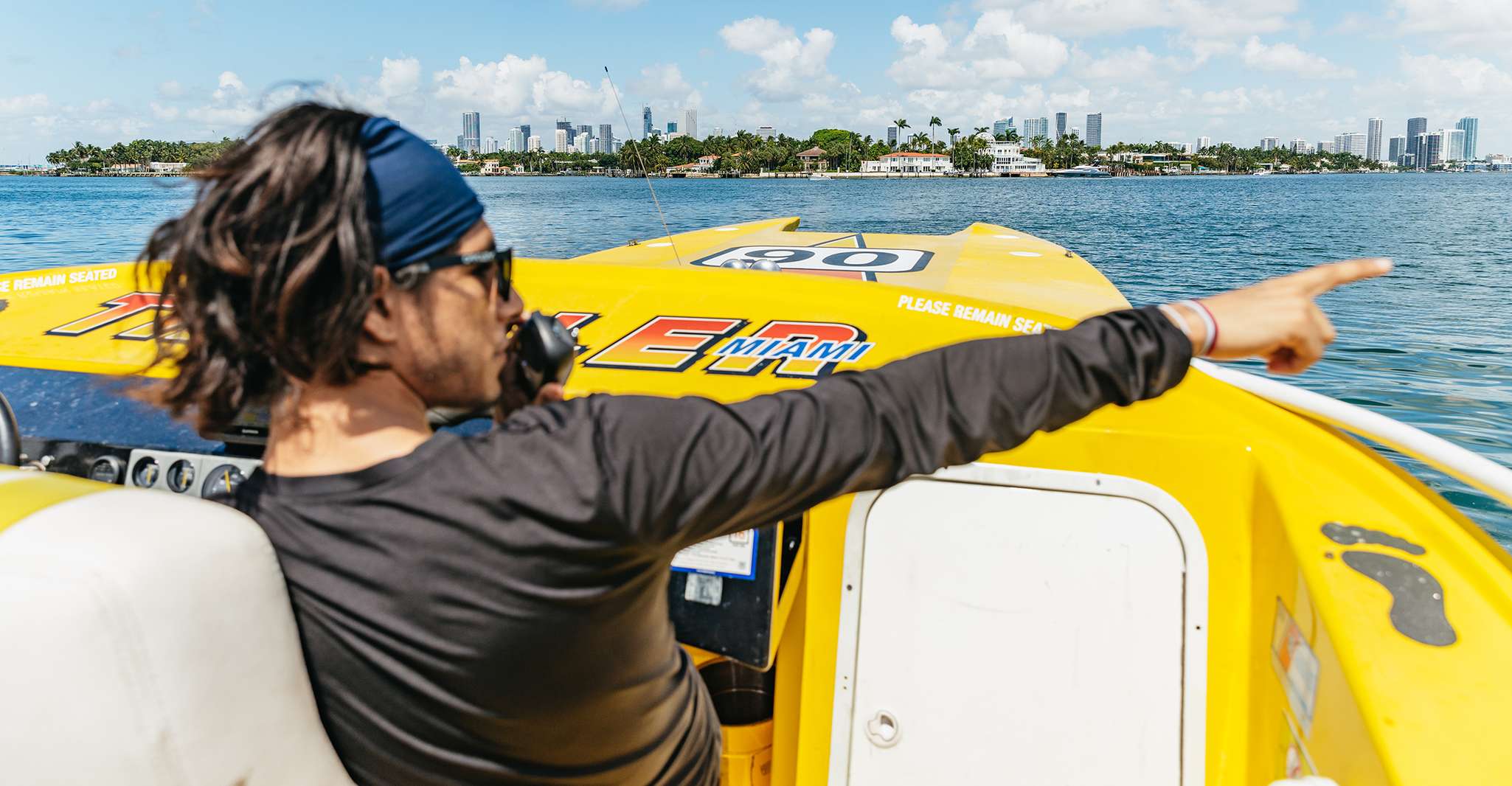 Miami, Tour de speedboat - Hizvo