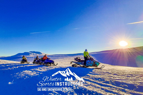 Snowmobile Tour In Bucegi Mountains Guided Snowmobile Tour