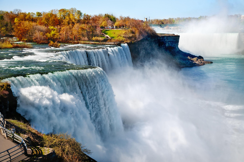 Da NYC: Tour di 1 giorno alle Cascate del Niagara in pulminoDa NYC: Tour di un giorno alle Cascate del Niagara in pulmino