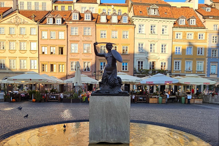 Old & Modern Warsaw Walking Tour with Free Drone Photo