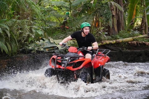 Ubud : Rice Teracces, Gorila Face ATV & RaftingPour les voyageurs en solo qui réservent cette