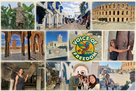From Sahel: 3-Day Private Wonders of Tunisia with Pickup From Mahdia