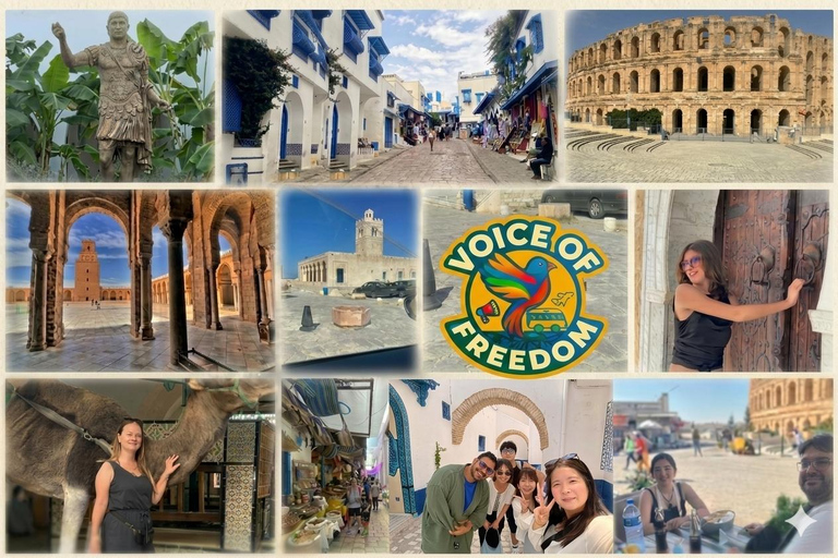 From Sahel: 3-Day Private Wonders of Tunisia with Pickup From Sousse Or Monastir