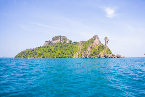 Krabi: Phi Phi e 4 ilhas com snorkeling em lancha rápida