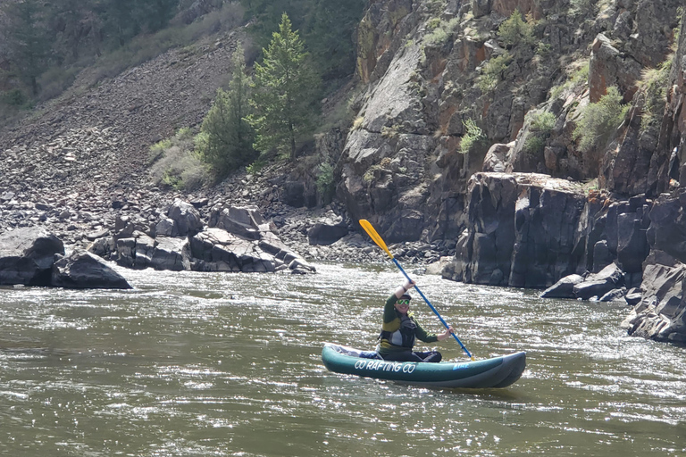 Kajakpaddling på den vackra Upper Colorado River - guidad 1/2 dag