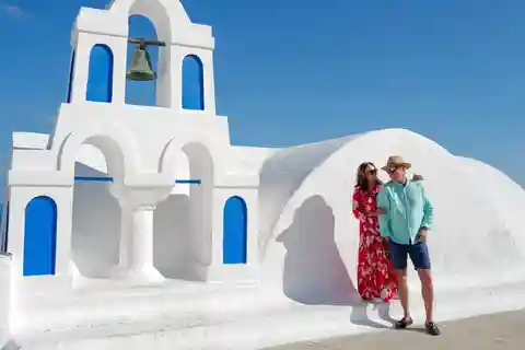 Santorini: Excursión en tierra de 4 h en grupo reducido con caminata mínima