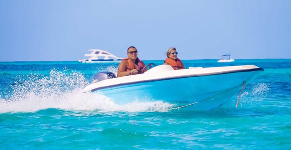 Speedboat Adventure + Snorkeling in Punta Cana
