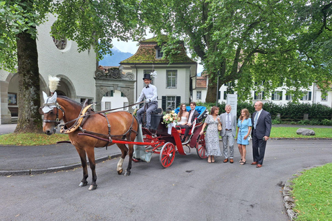 Interlaken: Tour dos destaques com carruagem de cavalos