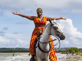 EXCURSION À CHEVAL SUR LA PLAGE DE CARTAGENA