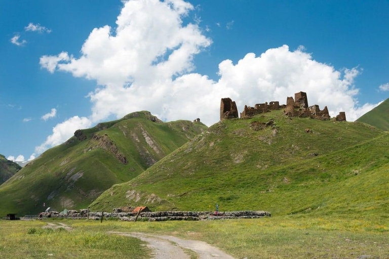 From Kazbegi: Truso Valley, Sno Valley & Gergeti Church tour