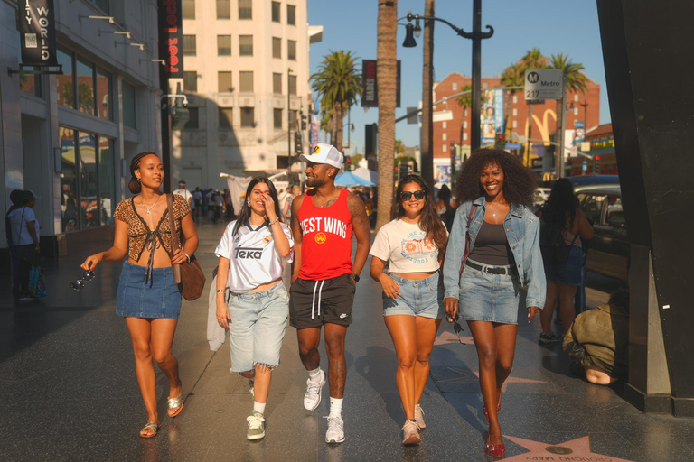 Los Angeles : mini-séance photo cinématographique sur Hollywood BoulevardPhotos de groupe familial (jusqu&#039;à 15 personnes)
