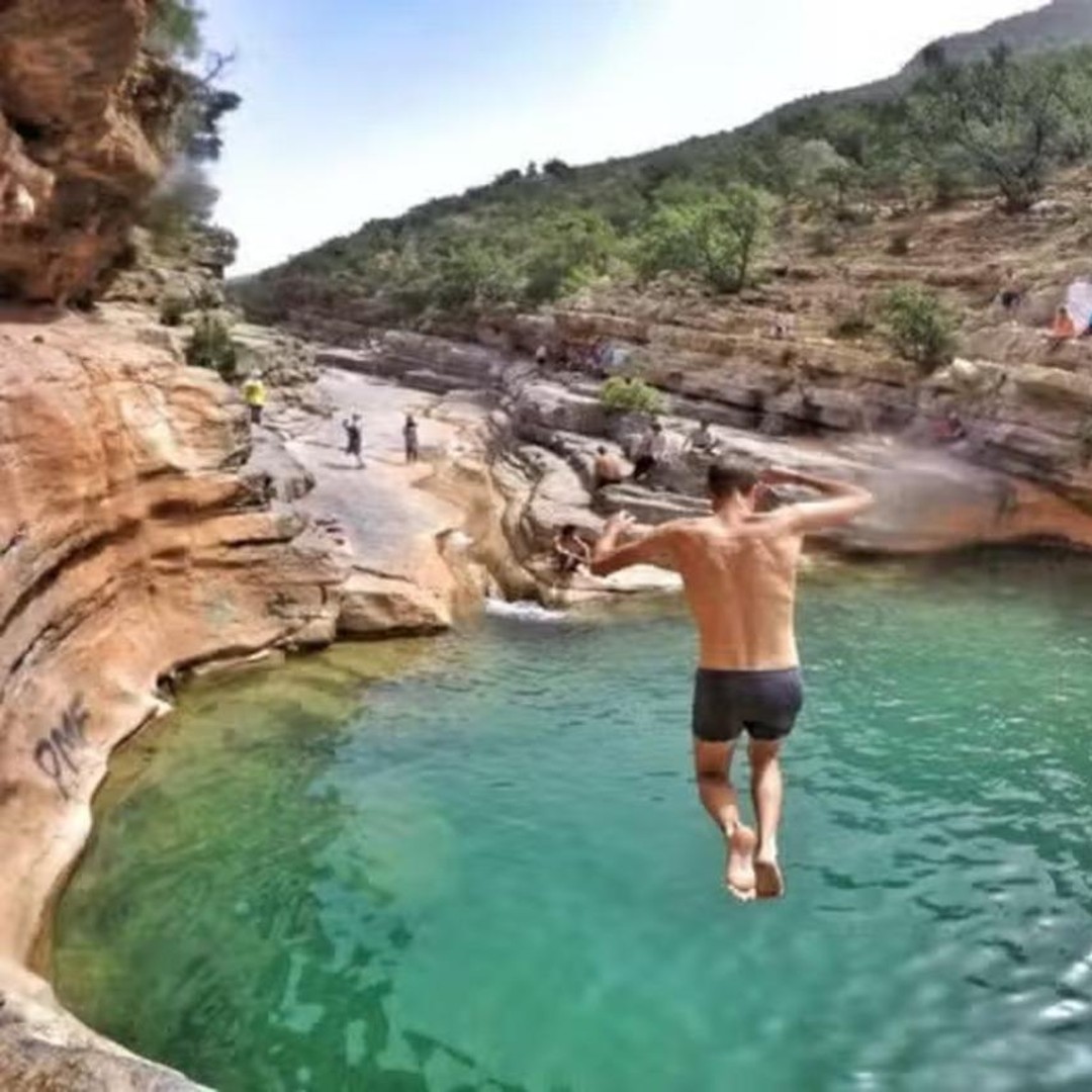 Agadir/Taghazout/Port : Visite d'une demi-journée de la vallée du Paradis et déjeuner
