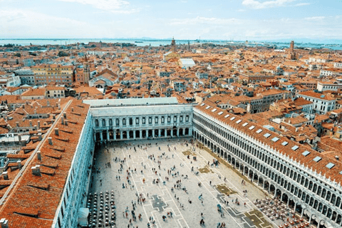 Venecia: Entrada a la Basílica, Palacio Ducal y Campanario