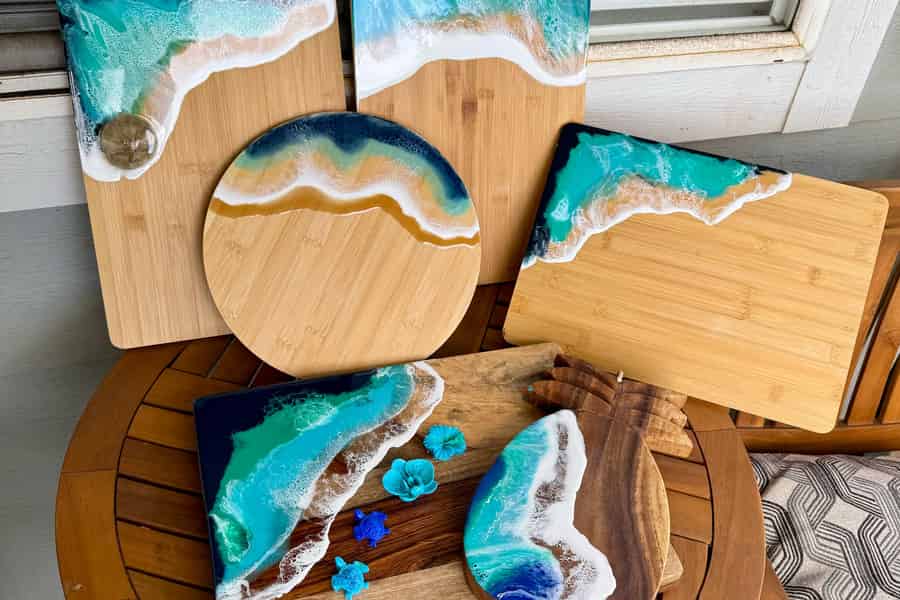 Maui: Epoxidharz-Käsebrett-Workshop 90 Min.. Foto: GetYourGuide