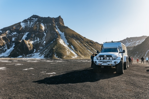 Ab Vík: Jeep-Tour zur Eishöhle am Vulkan Katla