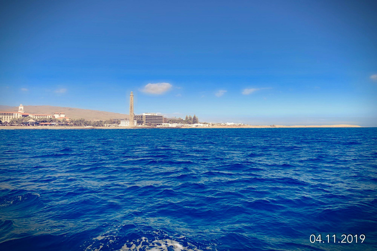 Sud de Grande Canarie : croisière de luxe en yacht en petit groupeCroisière en groupe de 4 heures l'après-midi