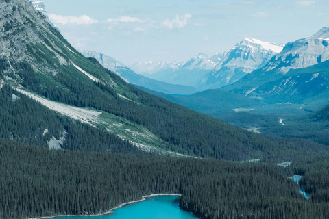 Private Tour: Lake Louise, Moraine, Peyto & Johnston Canyon