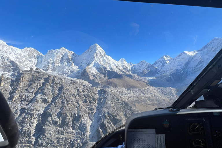 Katmandou : survol du camp de base de l'Everest en hélicoptère