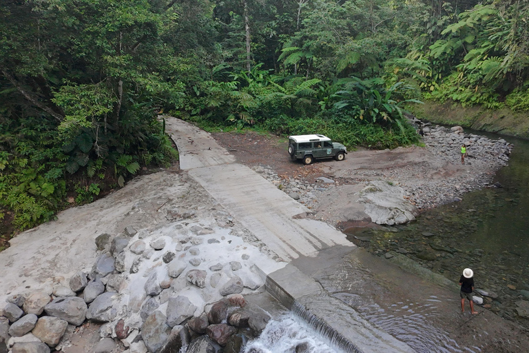 4x4 Land Rover day trip with Fanm Sosyal Kréyol in Guadeloupe Half-Day