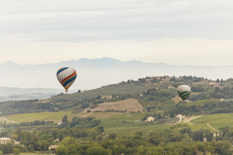 Balloon Flight Over Tuscany: Florence Standard Balloon Tour over Tuscany