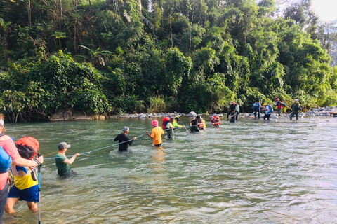 2 dagars tur Dalat till Cat Tien nationalpark, avlämning Saigon