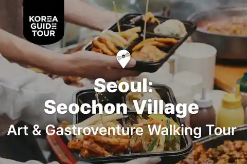 Seúl: Seochon Village Art&Food Walking Tour