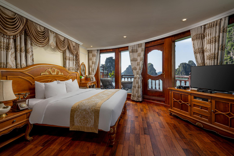 Halong Bucht: 3D2N All inclusive mit Emperor CruiseEmperor Cruise Legacy Halong | 3 Tage Hideaway