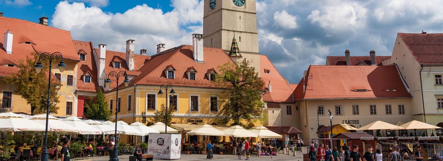 Visite de Sibiu - Église de Cristian - Village de Sibiel