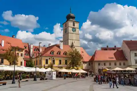 De Cluj: Sibiu - Igreja de Cristian - Aldeia de Sibiel
