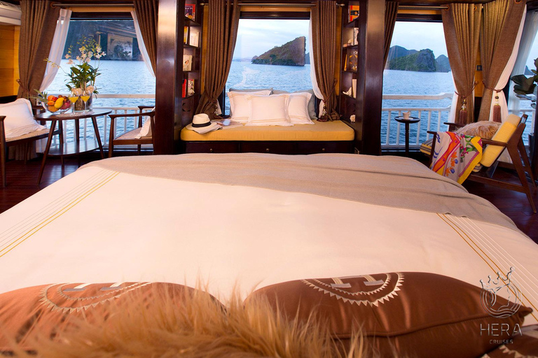 Hanoi: 3D2N Ha Long, Lan Ha Bay by Hera Grand Luxury Cruise From Halong (Check-in at 11:00 AM)