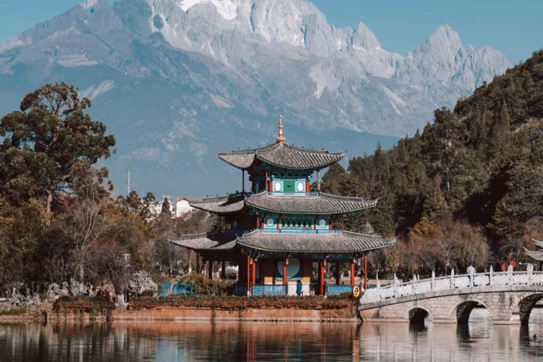 Lijiang : visite privative de Baisha, du village Naxi et des zones humides de LashiVéhicule privé et guide
