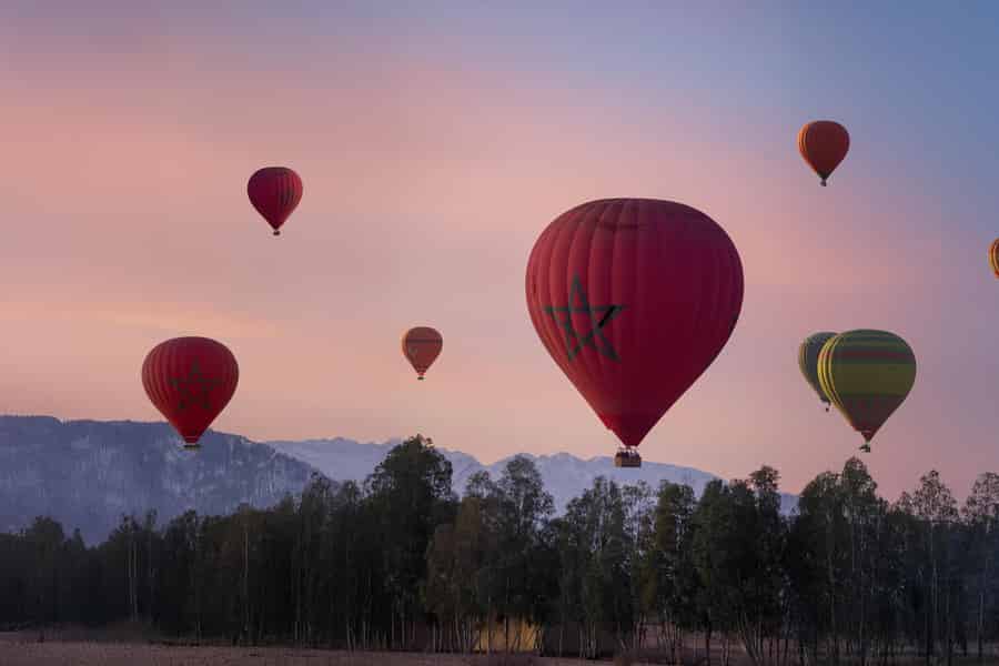 Marrakesch: Heißluftballonfahrt mit Frühstück & Transfer. Foto: GetYourGuide