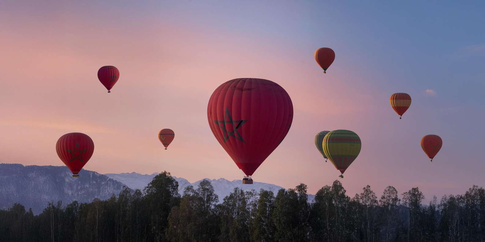 Marrakech: Hot Air Balloon Ride with Breakfast & Transfer