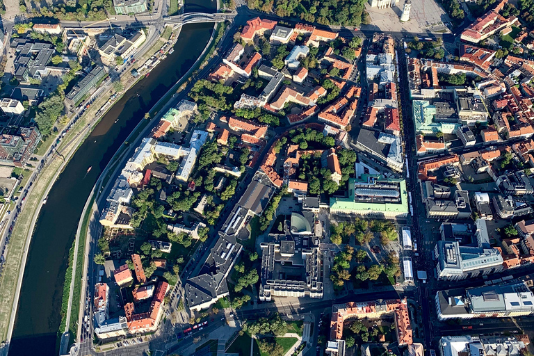 Trakai Hot Air Balloon Flight with Champagne & Small Gifts