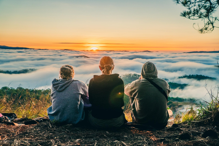 Dalat: Cloud Chasing packaged hike - Sunrise Pickup Included Group Packaged Tour - Free photo & video taken by tour guide