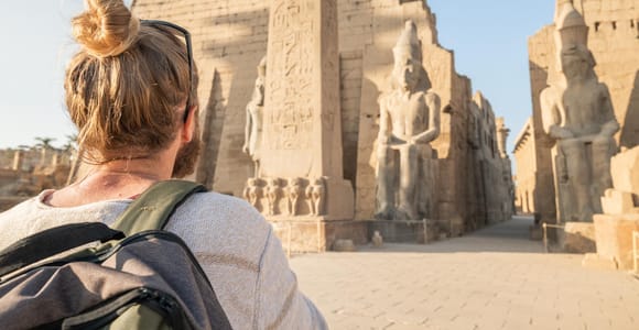 Luxor: Luxor-Tempel QR-Code Eintrittskarte