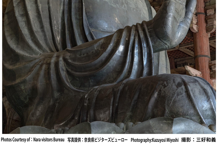 Depuis Nara : visite en bus d&#039;une demi-journée au patrimoine de l&#039;UNESCO&amp;Mt. Wakakusa12:35 Kintetsu Nara Station