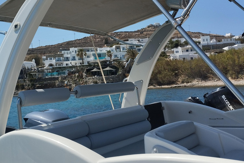 Mykonos : croisière privée le long de la célèbre côte sud