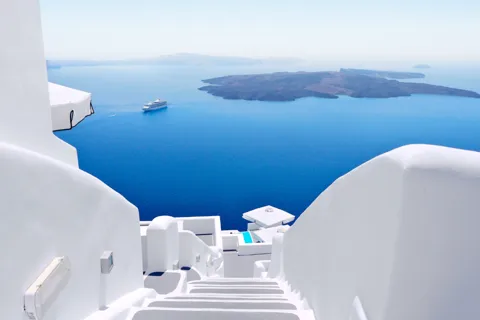 Panoramic Pyrgos, Imerovigli & Oia for Cruise Travellers