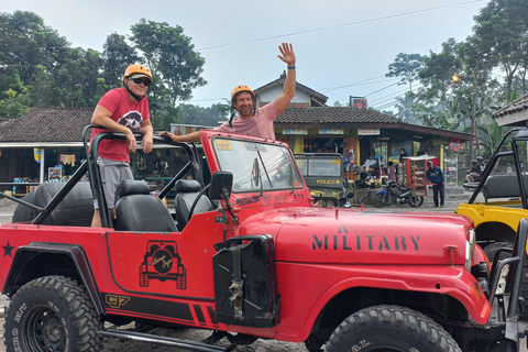 Jeep Merapi lava tour visit