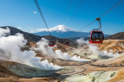 Tokyo:Hakone Private Day Tour With Lake Ashi & Mt Fuji views