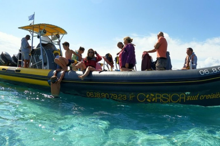 Da Porto-Vecchio: Crociera turistica dell&#039;Arcipelago di LavezziDalla spiaggia di Santa Giulia