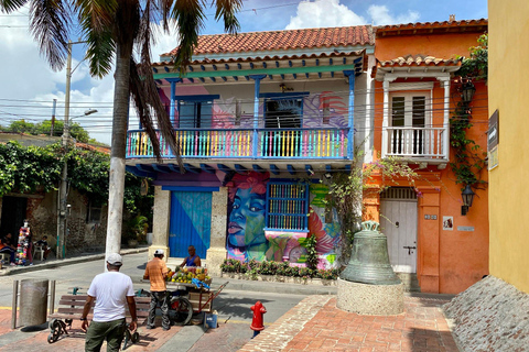 Cartagena: Getsemaní grannskap Graffiti Tour