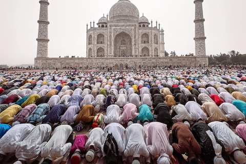 Från Delhi: Privat guidad samma dag / solnedgångar Tour AgraPrivat guidad soluppgång / sammandagstur Agra av Delhi från bil